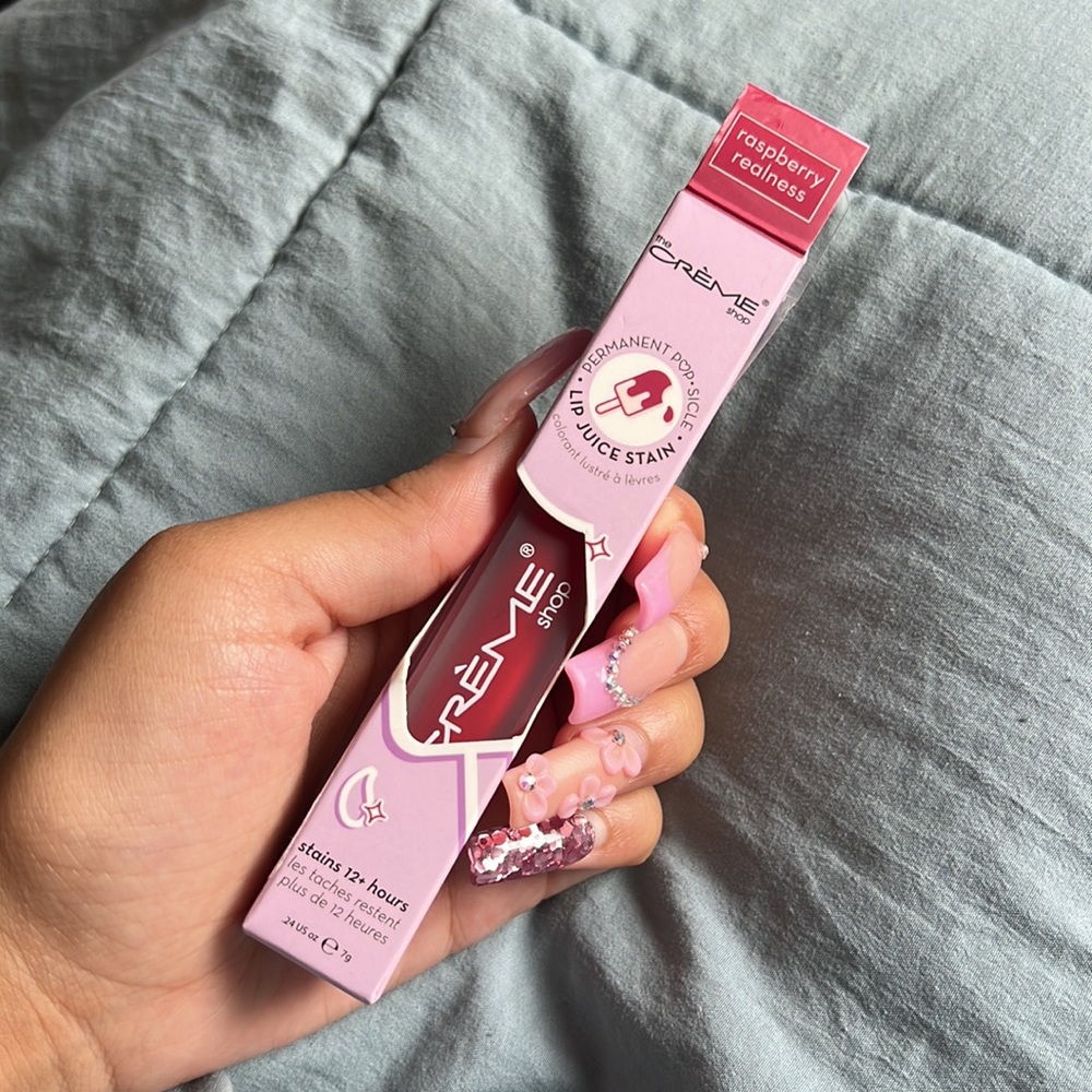The crème popsicle lip stain